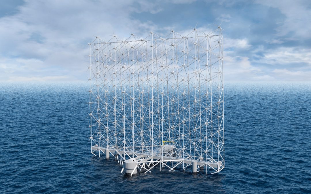 The race to build wind farms that float on the open sea