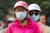 Does my facemark protect me against air pollutants?